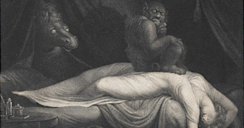 Thomas Burke nach Johann Heinrich Fuessli: Der Alptraum 1781 (Ausschnitt)