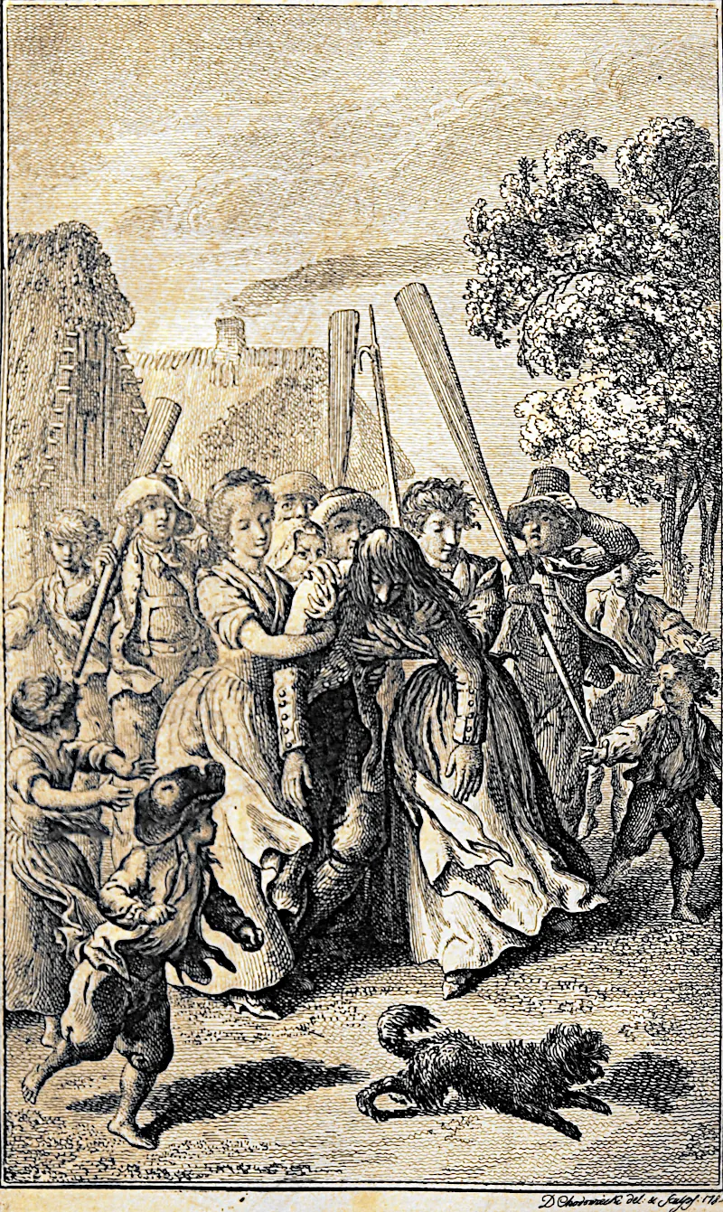 Daniel Chodowiecki 1726–1801 - Illustration aus Johannes Ewalds 'The Fishermen', 1787, Quelle: commons