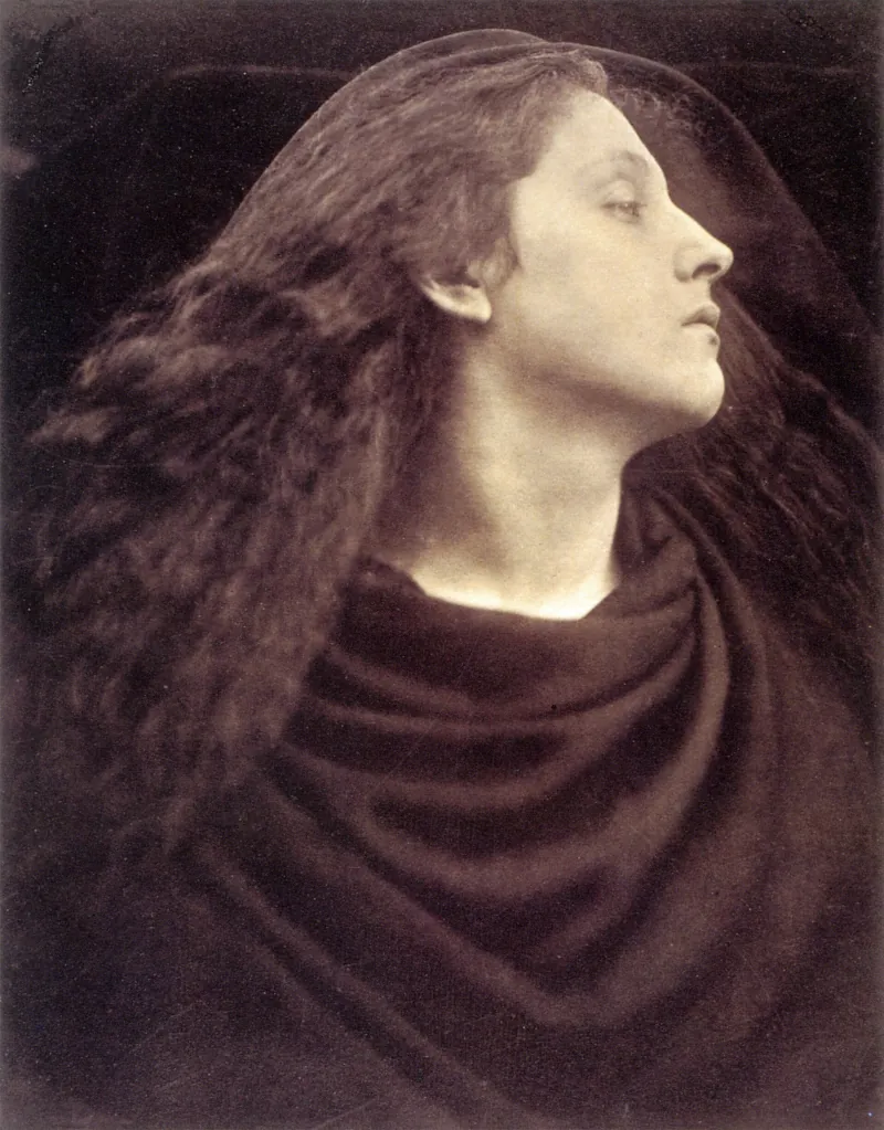 Julia Margaret Cameron (1815–1879): Call I Follow, I Follow, Let Me Die, Kohlepigmentdruck 1867